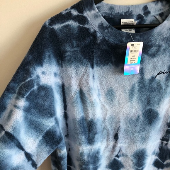 PINK Tie Dye Sweatshirt - Picture 4 of 6